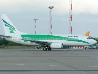 Boeing-737 авиакомпании Transavia. Фото пользователя Hedavid с сайта Википедии