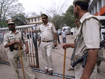 Полиция штата Уттар-Прадеш. Фото ©AFP