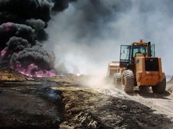 Теракт на нефтепроводе Киркук-Джейхан. Архивное фото ©AFP