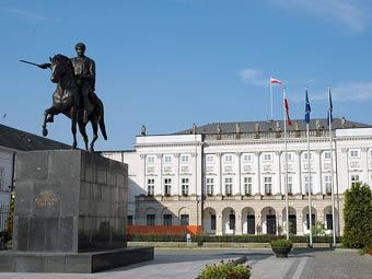 Президентский дворец в Варшаве. Фото Kotoviski
