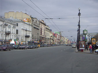 Невский проспект. Фото пользователя "Википедии" Sbarichev