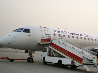 Пассажирский самолет авиакомпании Henan Airlines. Фото с сайта diguar.com