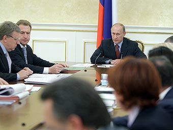 Заседание правительства. Фото с сайта premier.gov.ru 
