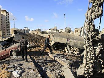 Разрушенный палестинский дом в секторе Газа. Фото ©AFP