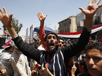 Противники президента в Йемене. Фото ©AFP