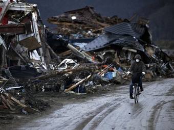 Последствия землетрясения в префектуре Иватэ. Фото ©AFP