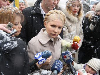 Юлия Тимошенко. Фото c сайта tymoshenko.ua
