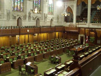 Палата общин парламента Канады. Фото ©AFP