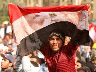 Во время демонстраций оппозиции на площади Тахрир. Фото ©AFP