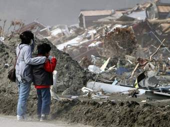Последствия землетрясения в Японии. Фото ©AFP