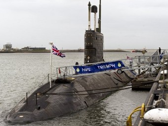  HMS Triumph.  ©AFP