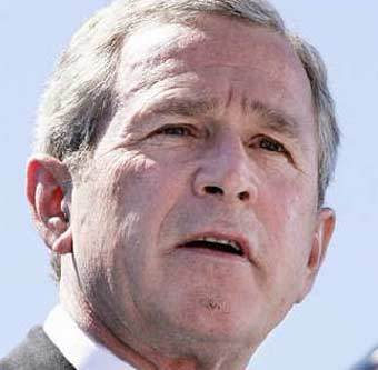 Джордж Буш. Кадр Reuters