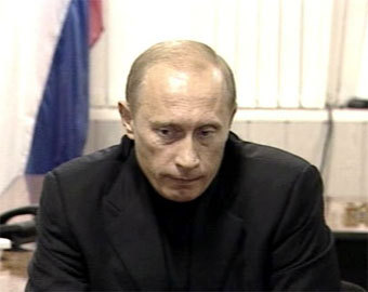 Президент РФ Владимир Путин. Кадр Первого канала