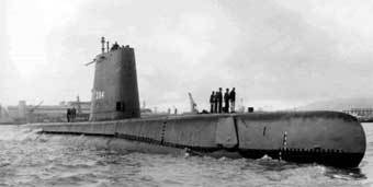 Подводная лодка ''Разорбек''. Фото с сайта submarineresearch.com