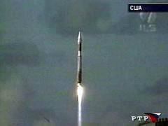 Запуск ракеты в США, кадр ТК "Россия", архив